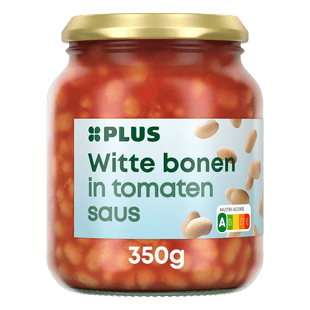 Witte bonen in tomatensaus