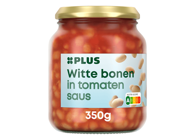 Witte bonen in tomatensaus
