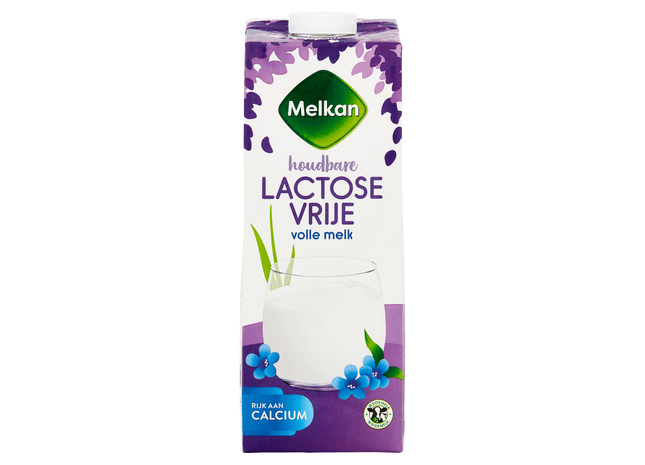 Melkan Houdbare lactosevrije volle melk