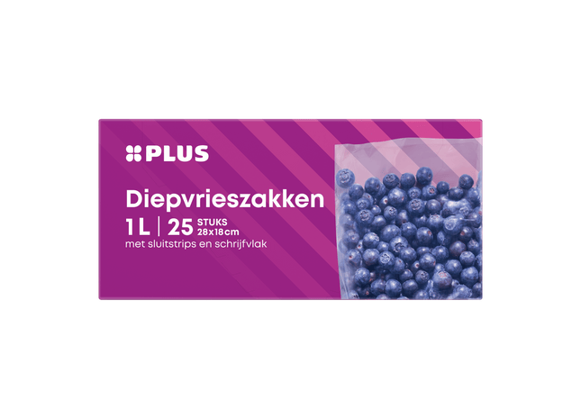 Diepvrieszakjes 1L