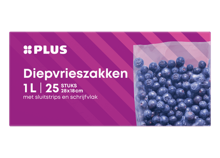 Diepvrieszakjes 1L