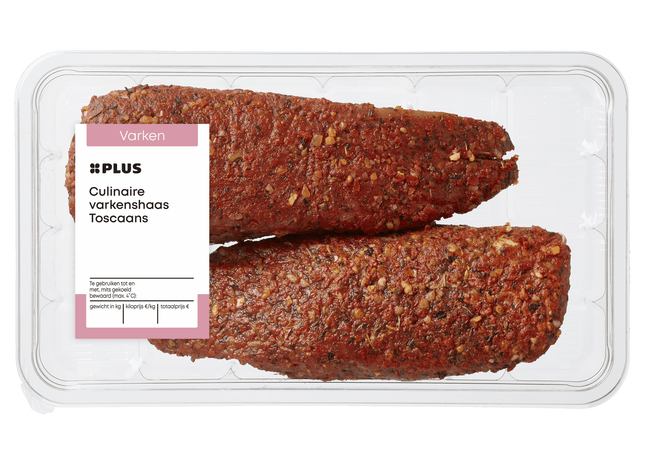 Culinaire varkenshaas Toscaanse smaak