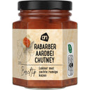 Rabarber aardbei chutney