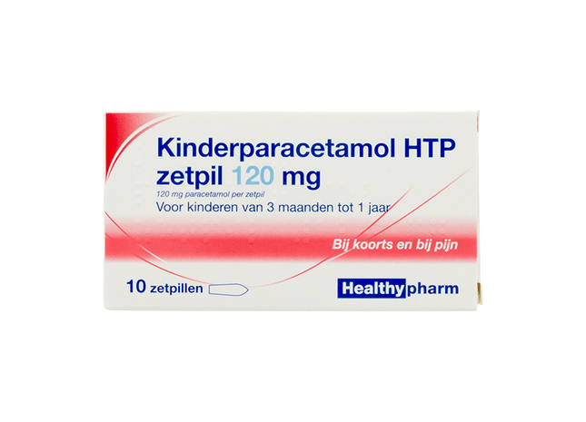 HTP Paracetamol zetpil 120mg