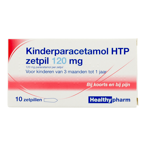 HTP Paracetamol suppository 120mg