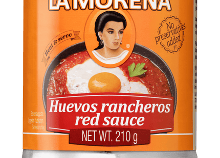 La Morena Huevos rancheros red sauce
