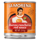 La Morena Huevos rancheros red sauce