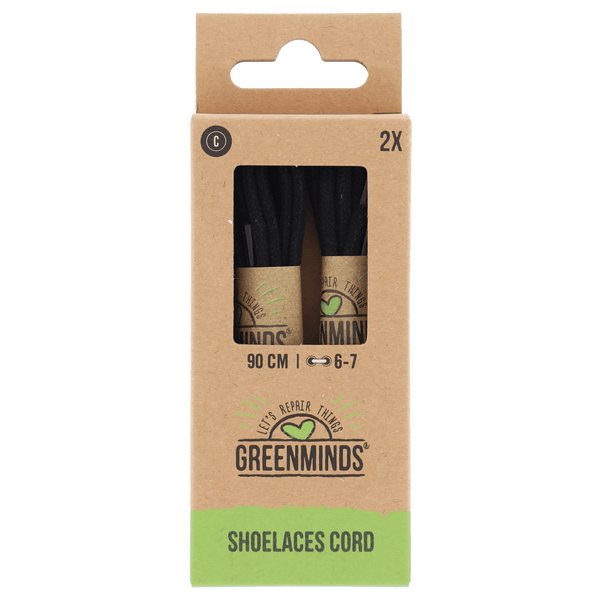 Greenminds Koordveter Fijn Zwart 90 cm 2p