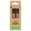 Greenminds Fine Brown Shoelaces 90 cm 2-pack