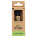 Greenminds Fine Round Shoelace Black 120cm 1 pc