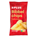 Rippled chips natural