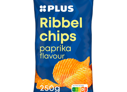 Ribbed pepper chips