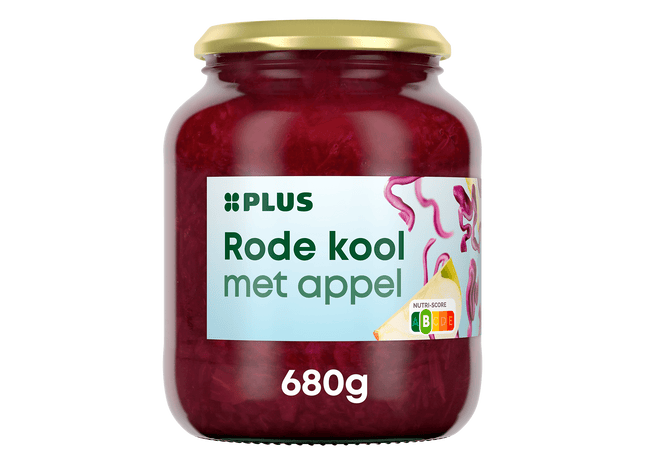 Rode kool met appel