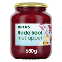Red cabbage with apple