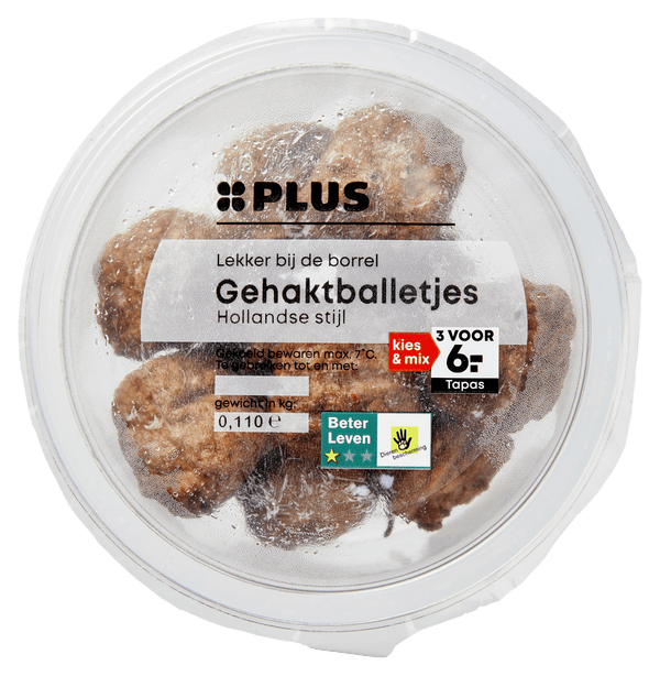 Gehaktballetjes Hollands