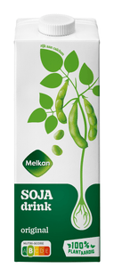 Melkan Sojadrink naturel