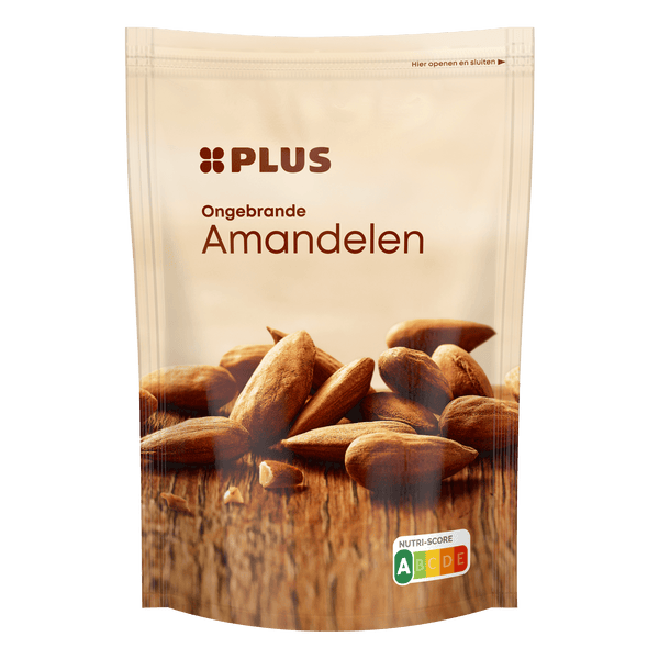 Amandelen ongebrand en ongezouten