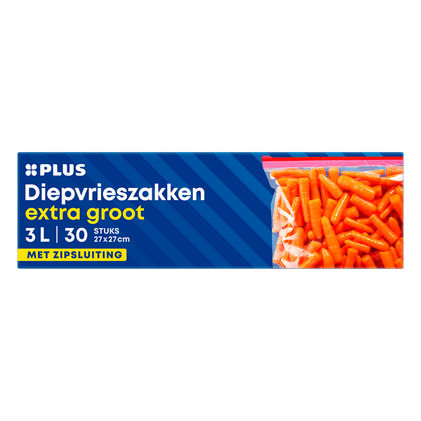 Diepvrieszakken hersluitbaar 3L