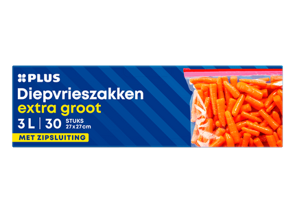 Diepvrieszakken hersluitbaar 3L