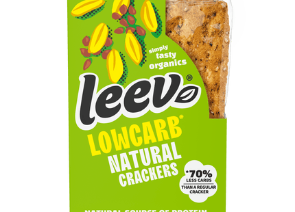 Leev Bio low-carb Qrackers