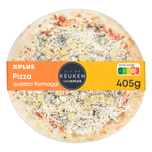 Uit de keuken van  Pizza quattro formaggi