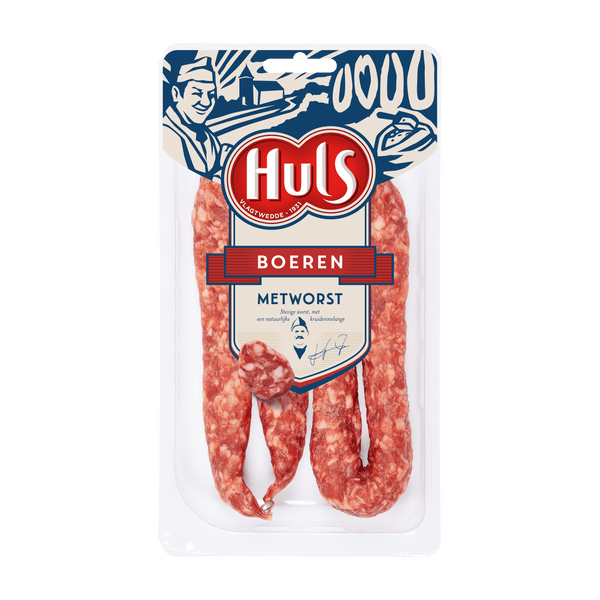 Huls Bauernmettwurst 2 Stück