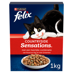Felix Sensations Countryside kattenvoer rund