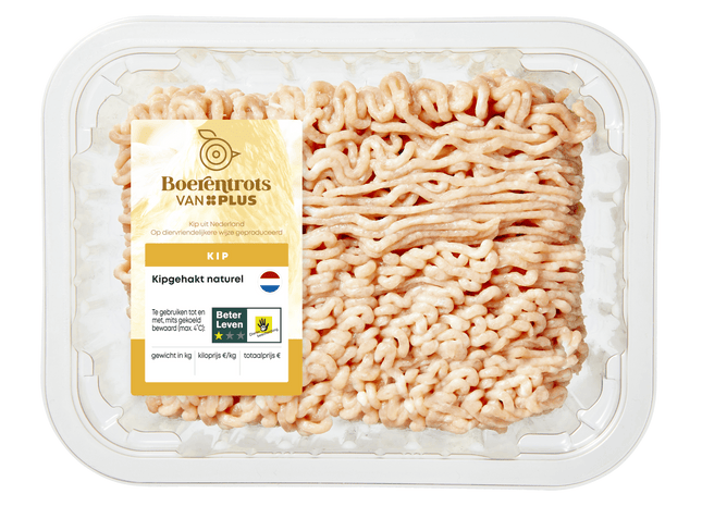 Farmer's Pride gehacktes Hühnchen, naturbelassen