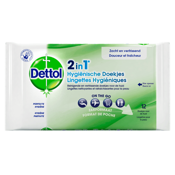 Dettol Hygiënische doekjes 2in1