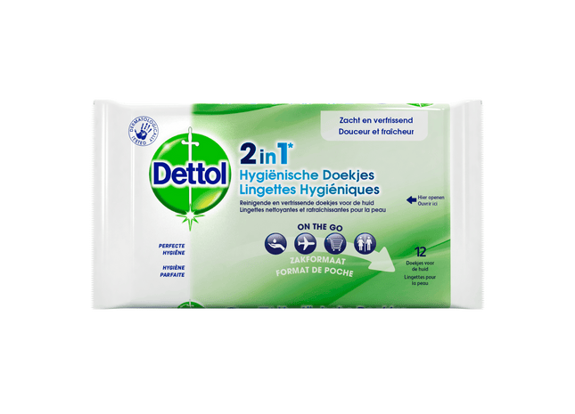 Dettol Hygiënische doekjes 2in1
