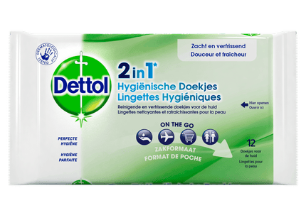 Dettol Hygiënische doekjes 2in1