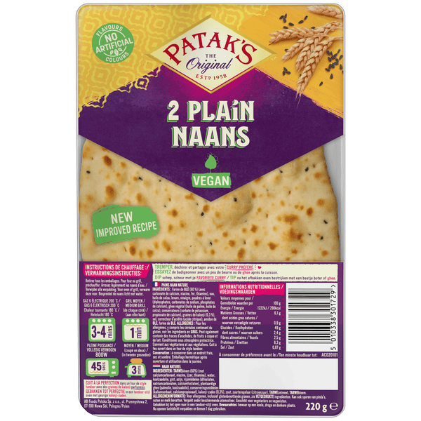 Patak's Plain Naan