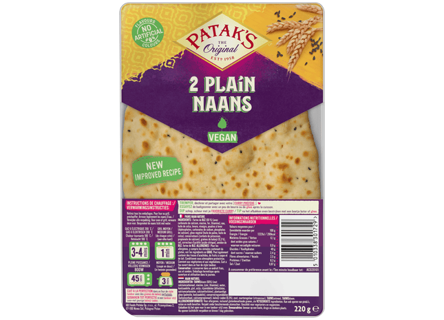 Patak's Naan Naturel