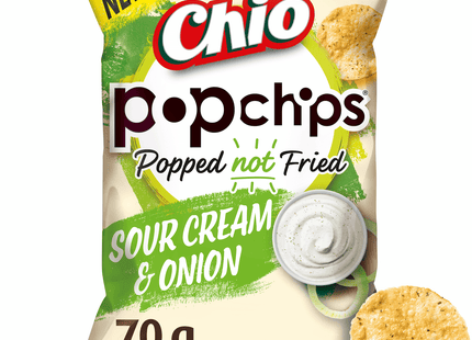 Chio Popchips sour cream and onions