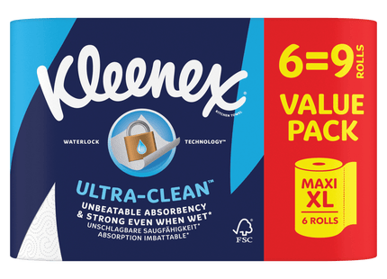 Kleenex Kitchen Towel Ultra Clean Maxi XL 6=9