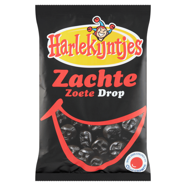 Harlekijntjes Zachte zoete drop