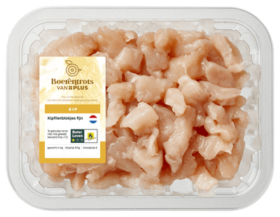 Boerentrots Kipfiletblokjes fijn