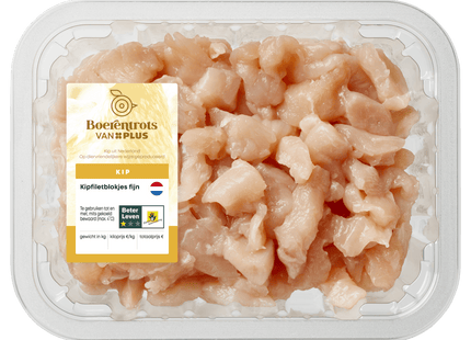 Boerentrots Chicken fillet cubes, fine