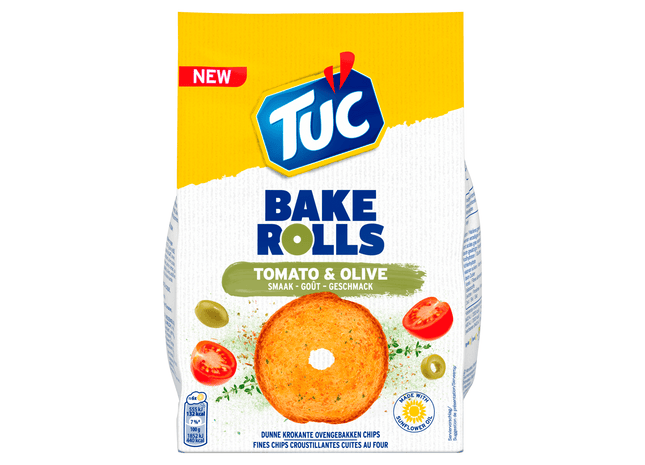 Lu TUC Bake Rolls Tomato & Olive