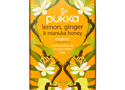 Pukka Tea lemon, ginger &amp; manuka honey