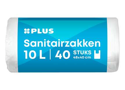 Sanitairzakken 10 liter