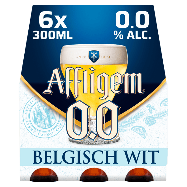 Affligem Belgian White 0.0 Beer Bottle