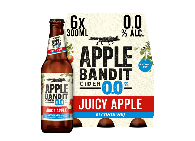 Apple Bandit Himbeer-Apfelweinflasche