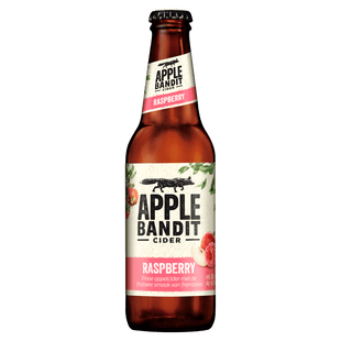Apple Bandit Raspberry cider fles
