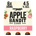 Apple Bandit Raspberry cider bottle
