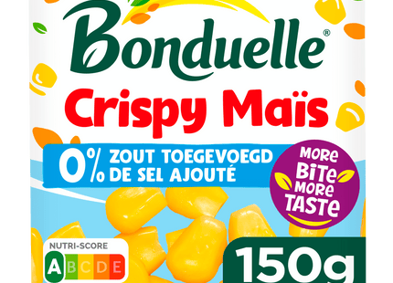 Bonduelle Crispy Maïs 0% zout
