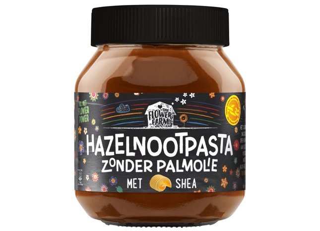 The Flower Farm Hazelnootpasta zonder palmolie