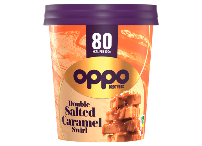 Oppo Pint double salted caramel swirl  Dutchshopper