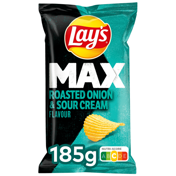 Lays Max Geröstete Zwiebel & Sauerrahm