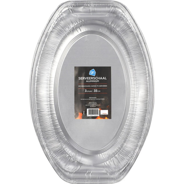 Serveerschaal aluminium